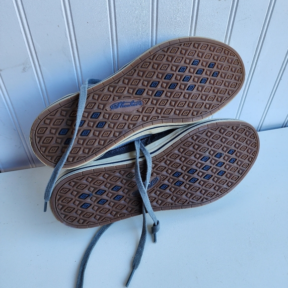 Skechers Mens Relaxed Fit Laced Blue memory foam Casual Shoe Sz 9 - Picture 8 of 11